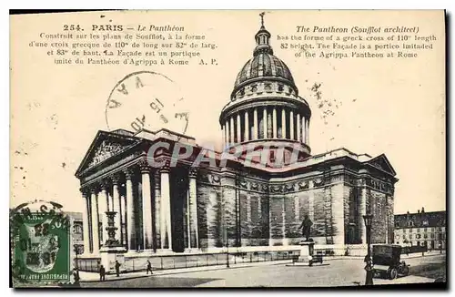 Cartes postales Paris Le Pantheon