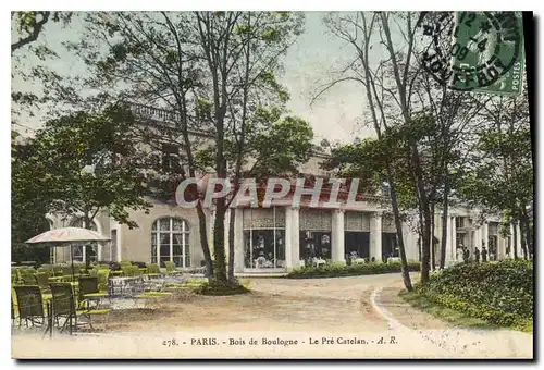 Cartes postales Paris Bois de Boulogne Le Pre Catelan