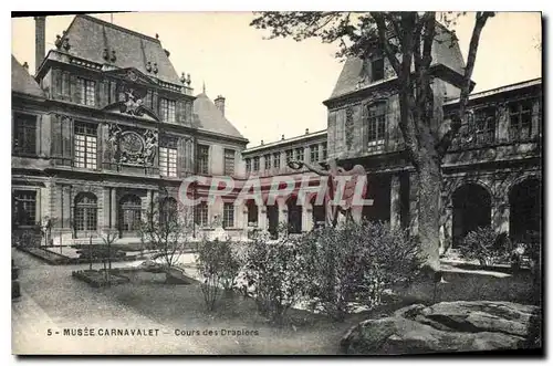 Cartes postales Paris Musee Carnavalet Cours des Drapiers