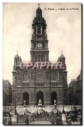 Ansichtskarte AK Paris l'Eglise de la Trinite