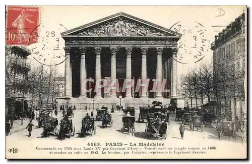 Cartes postales Paris La Madeleine