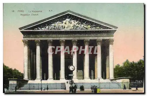 Cartes postales Paris La Madeleine