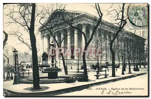 Cartes postales Paris Eglise de la Madeleine