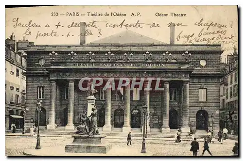 Cartes postales Paris Theatre de l'Odeon