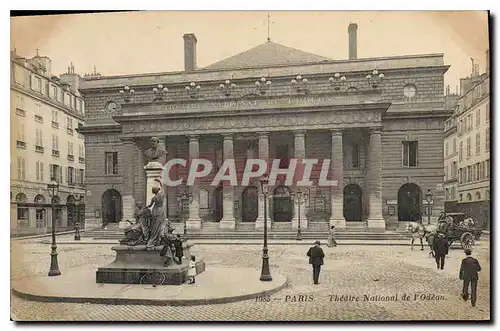 Ansichtskarte AK Paris Theatre National de l'Odeon