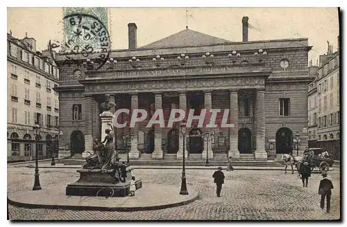 Ansichtskarte AK Paris Theatre Natinal de l'Odeon