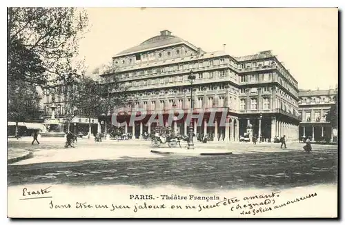 Cartes postales Paris Theatre Francais