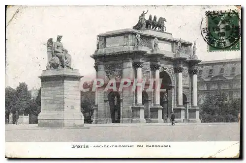 Cartes postales Paris Arc de triomphe du Carrousel