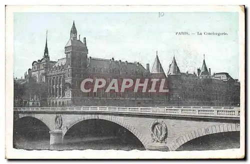 Cartes postales Paris La Conciergerie