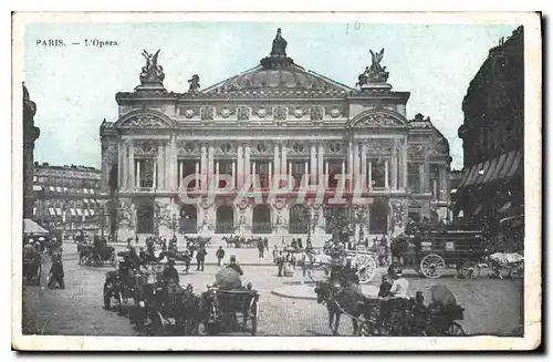 Cartes postales Paris l'Opera