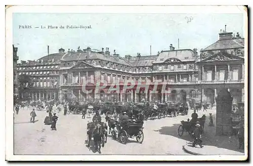 Ansichtskarte AK Paris Le Place du Palais Royal