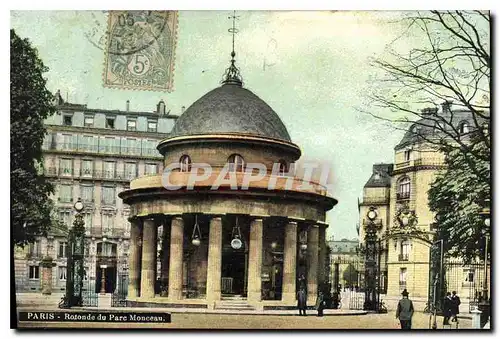 Ansichtskarte AK Paris Rotonde du Parc Monceau