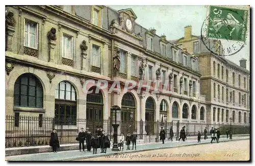 Cartes postales Paris Le Lycee Janson de Sailly Entree Principale