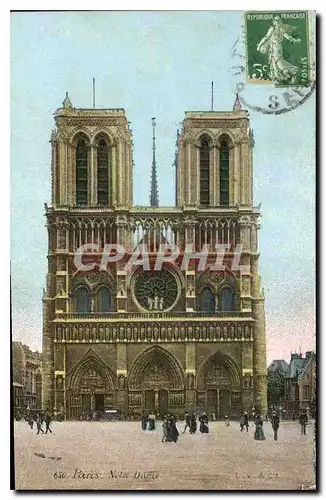 Cartes postales Paris Notre Dame