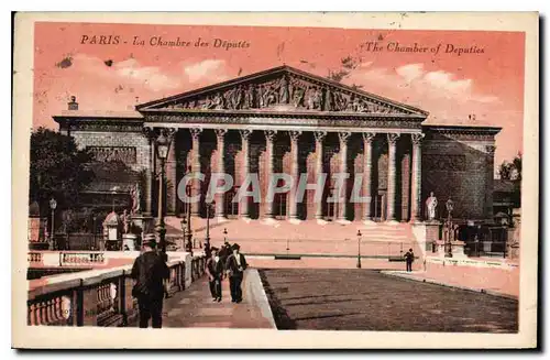 Cartes postales Paris La Chambre des Deputes