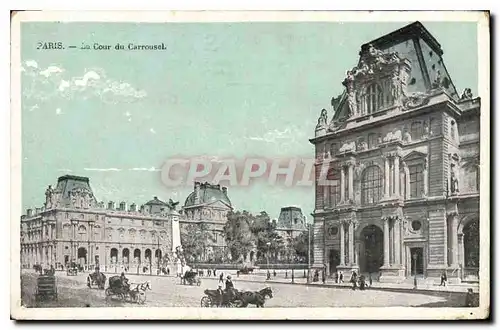 Cartes postales Paris Le Cour du Carrousel