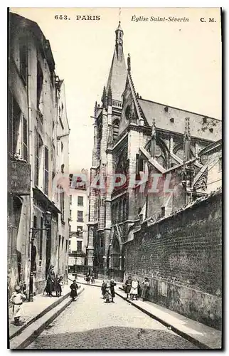 Cartes postales Paris Eglise Saint Severin