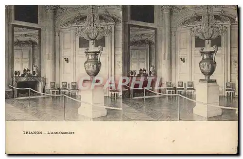 Cartes postales Trianon L'Antichambre