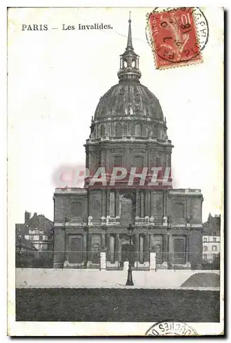 Cartes postales Paris Les Invalides