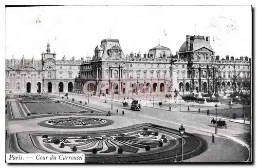 Cartes postales Paris Cour du Carrousel