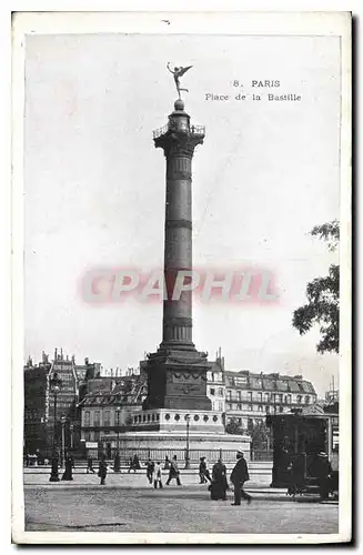 Cartes postales Paris Place de la Bastille