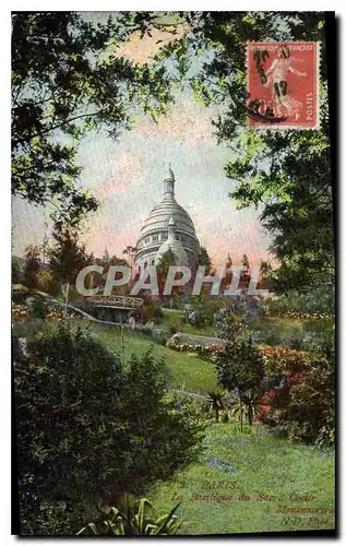 Cartes postales Paris La Basilique de Saint Cocut a Montmartre