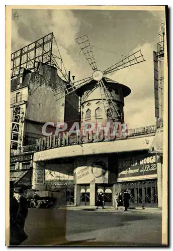 Cartes postales Le Moulin Rouge