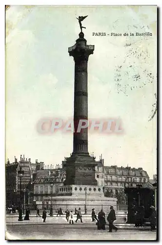 Cartes postales Paris Place de la Bastille