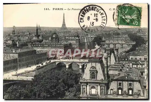 Cartes postales Paris Le Panorama