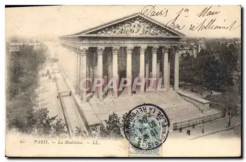 Cartes postales Paris Le Madeleine