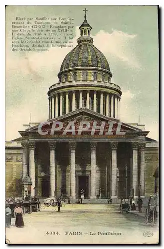 Cartes postales Paris Le Pantheon