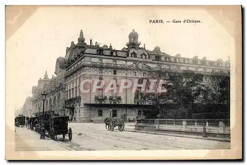 Cartes postales Paris Gare d'Orleans