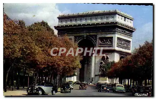 Cartes postales Paris l'Arc de Triomphe