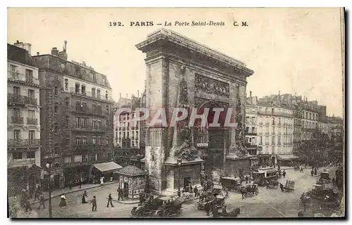 Cartes postales Paris La Porte Saint Denis