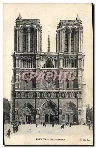 Cartes postales Paris Notre Dame