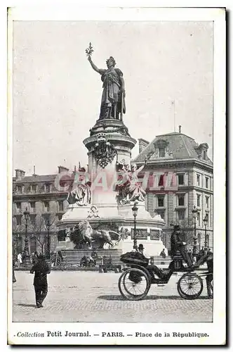 Ansichtskarte AK Petit Journal Paris Place de la Republique