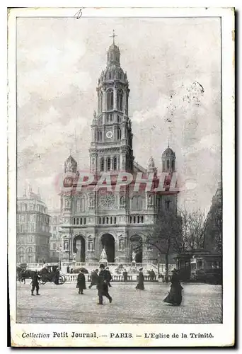 Ansichtskarte AK Petit Journal Paris l'Eglise de la Trinite