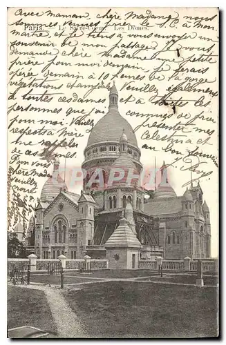 Cartes postales Paris Le Sacre Coeur Les Domes