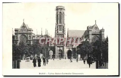 Cartes postales Paris Eglise Saint Germain l'Auxerrois