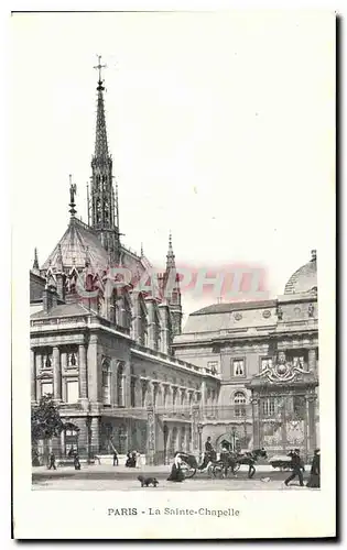 Cartes postales Paris La Sainte Chapelle