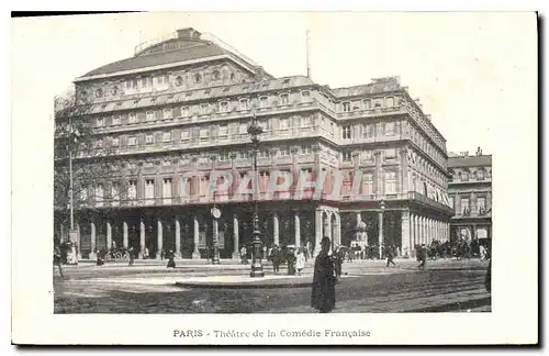 Cartes postales Paris Theatre de la Comedie Francaise