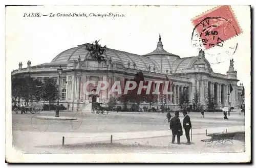 Ansichtskarte AK Paris Le Grand Palais Champs Elysees