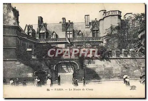 Cartes postales Paris Le Musee de Cluny