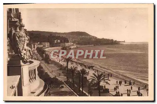 Cartes postales Nice La Promenade prise de l'Hotel Ruhl