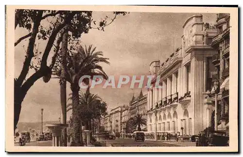 Ansichtskarte AK Nice La Promenade des Anglais et le Palais de la Mediterranee Dalmas