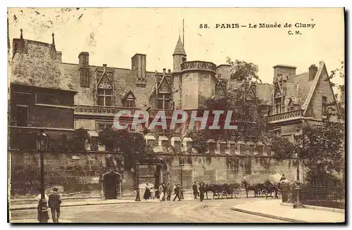 Cartes postales Paris Le Musee de Cluny