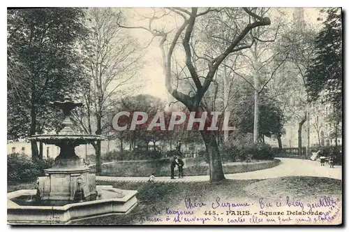 Cartes postales Paris Square Delaborde