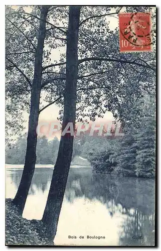 Cartes postales Bois de Boulogne