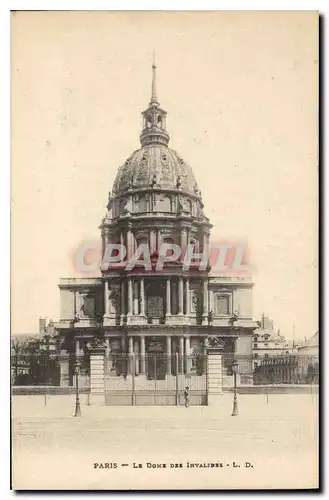 Cartes postales Paris Le Dome des Invalides