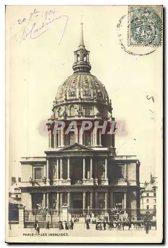 Cartes postales Paris Les Invalides